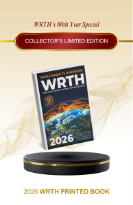 Buy shortwave radio guide – 2026 WRTH printed collector’s limited edition for the 80th year special.